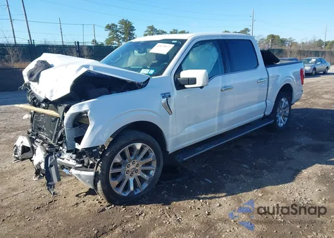 2021 Ford F-150 Limited from USA, damaged, VIN 1FTFW1E8XMFD03223